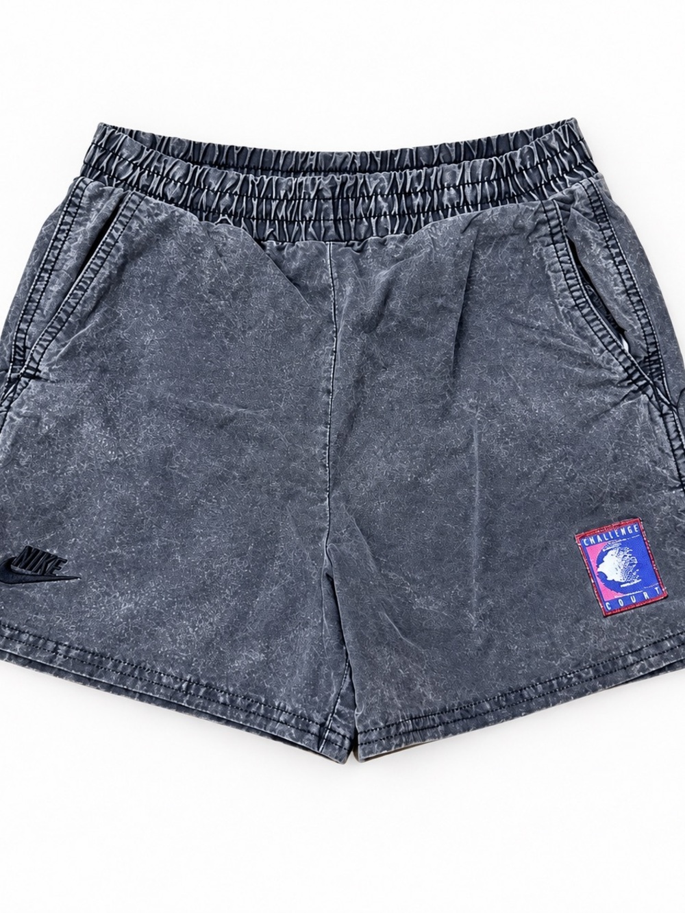 VINTAGE AGASSI Nike Acid Wash Denim Tennis Shorts